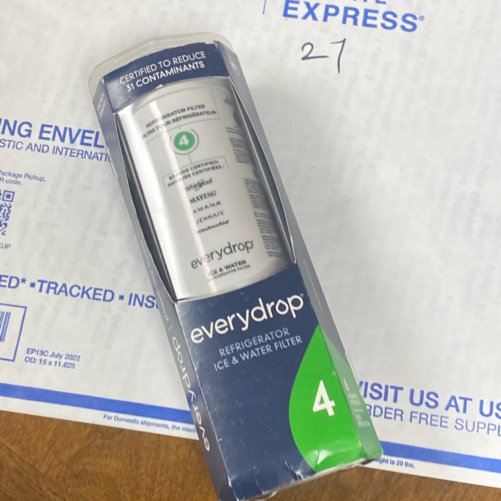 Water & ICE Filter EDR4RXD1 4 Refrigerator Filter EveryDrop